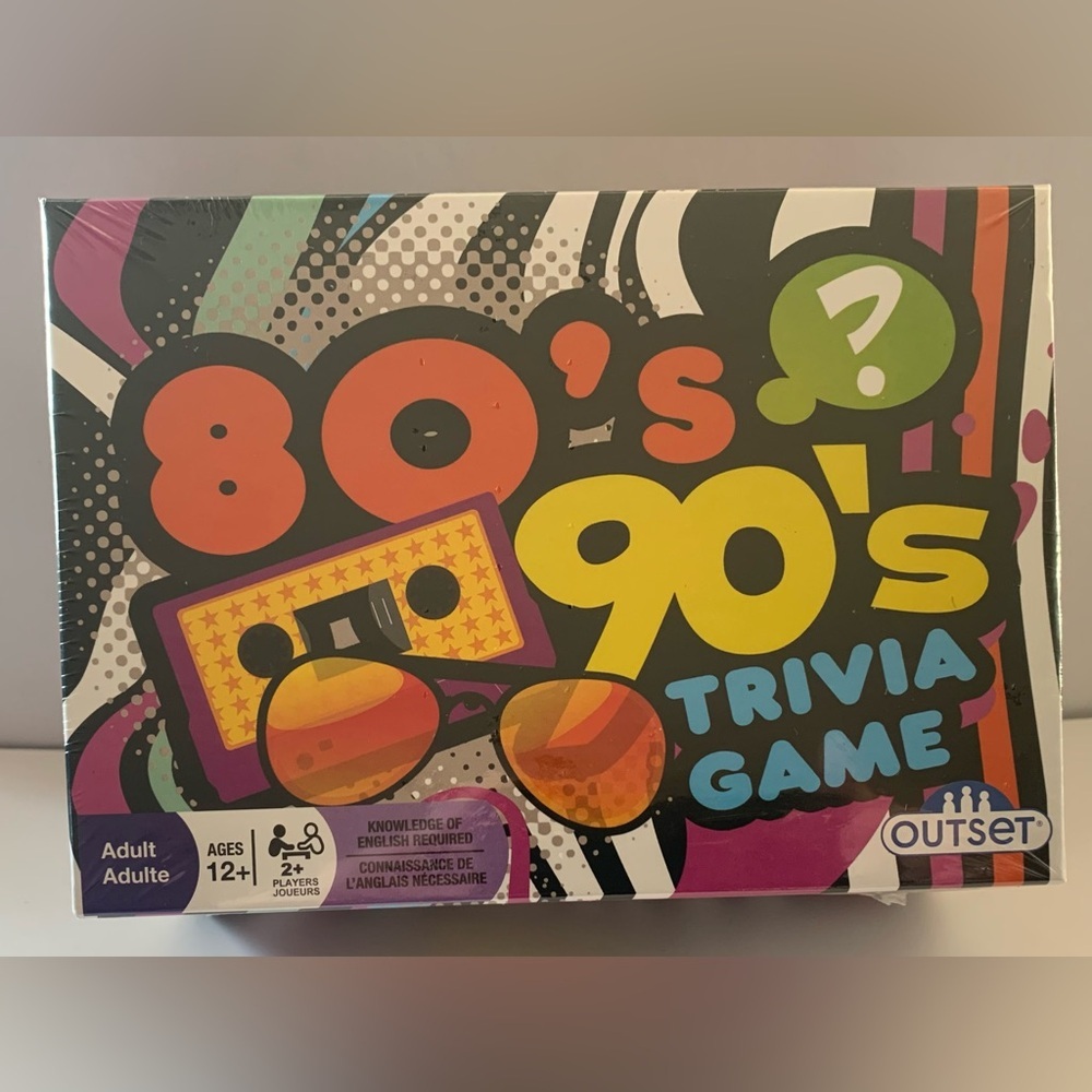80's & 90's Trivia Game